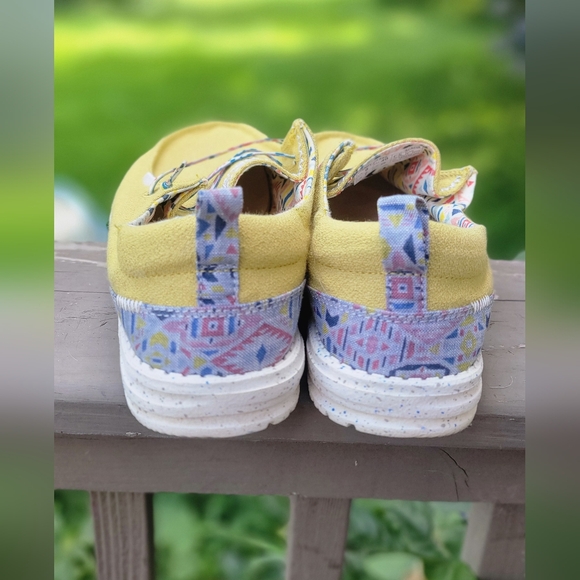 Hey Dude Womens Shoes in Yellow - Picture 4 of 5